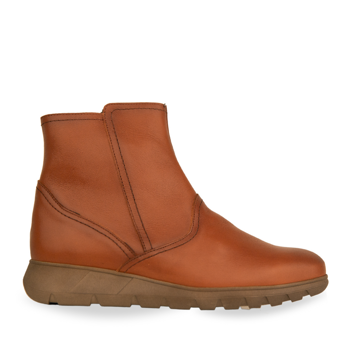 Paso 29 Harmony High Leather Boots Tan Colour