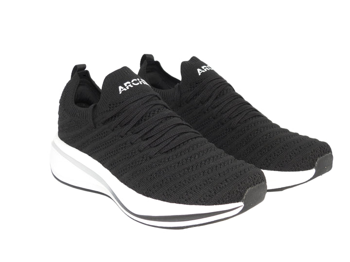 ARCHES PEACE WOMENS BLACK/WHITE