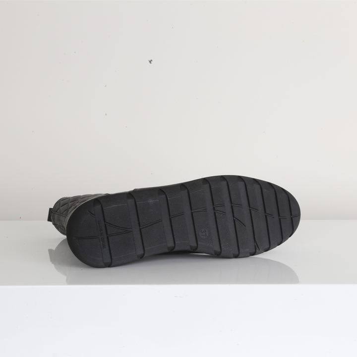 Sole TR Rubber sole Black leather boots Leather boots winter foots Footmasters PASO 29 BEYONCE ANKLE best arch support insoles.