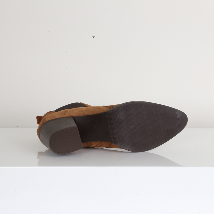 comfort shoes for women PASO 29 BRIGHT TR Rubber sole Suede Boots Ankle Boots Chelsea Boots comfort shoes for work