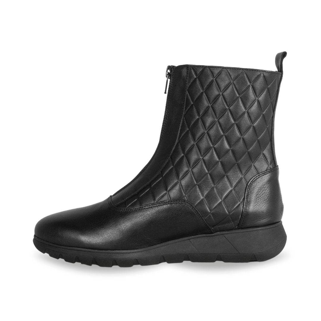 Ankle boot Black leather boot Leather boot Winter Boot Womens boots Footmasters PASO 29 BEYONCE ANKLE comfort shoes for work women's comfort shoes for work
