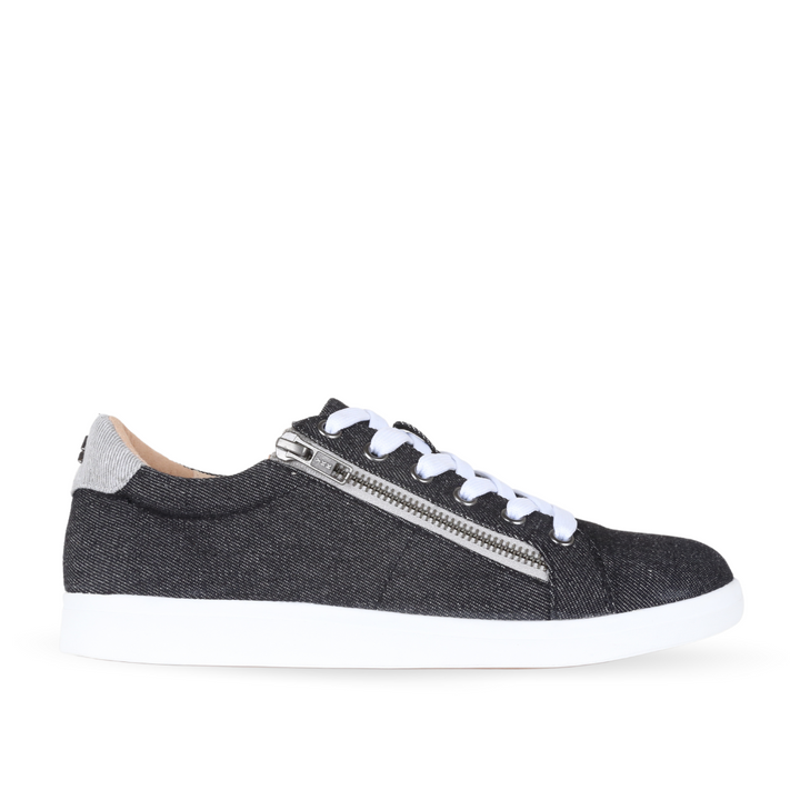 support sneakers ARCHES CHARLEZE ZIP black sneakers stylish sneakers with arch support 