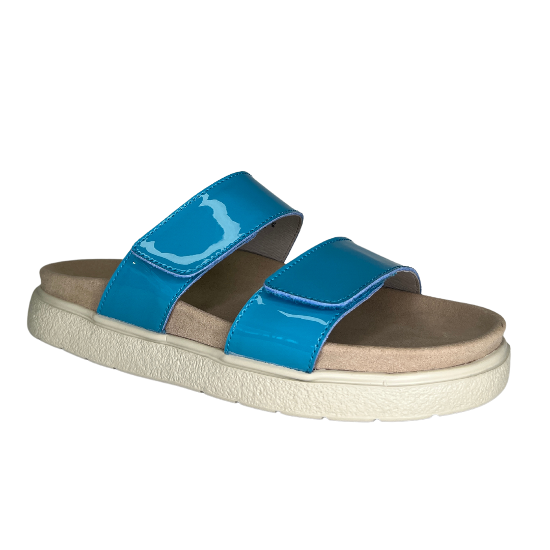 IVY-Z UPP - LIGHT BLUE  PATENT
