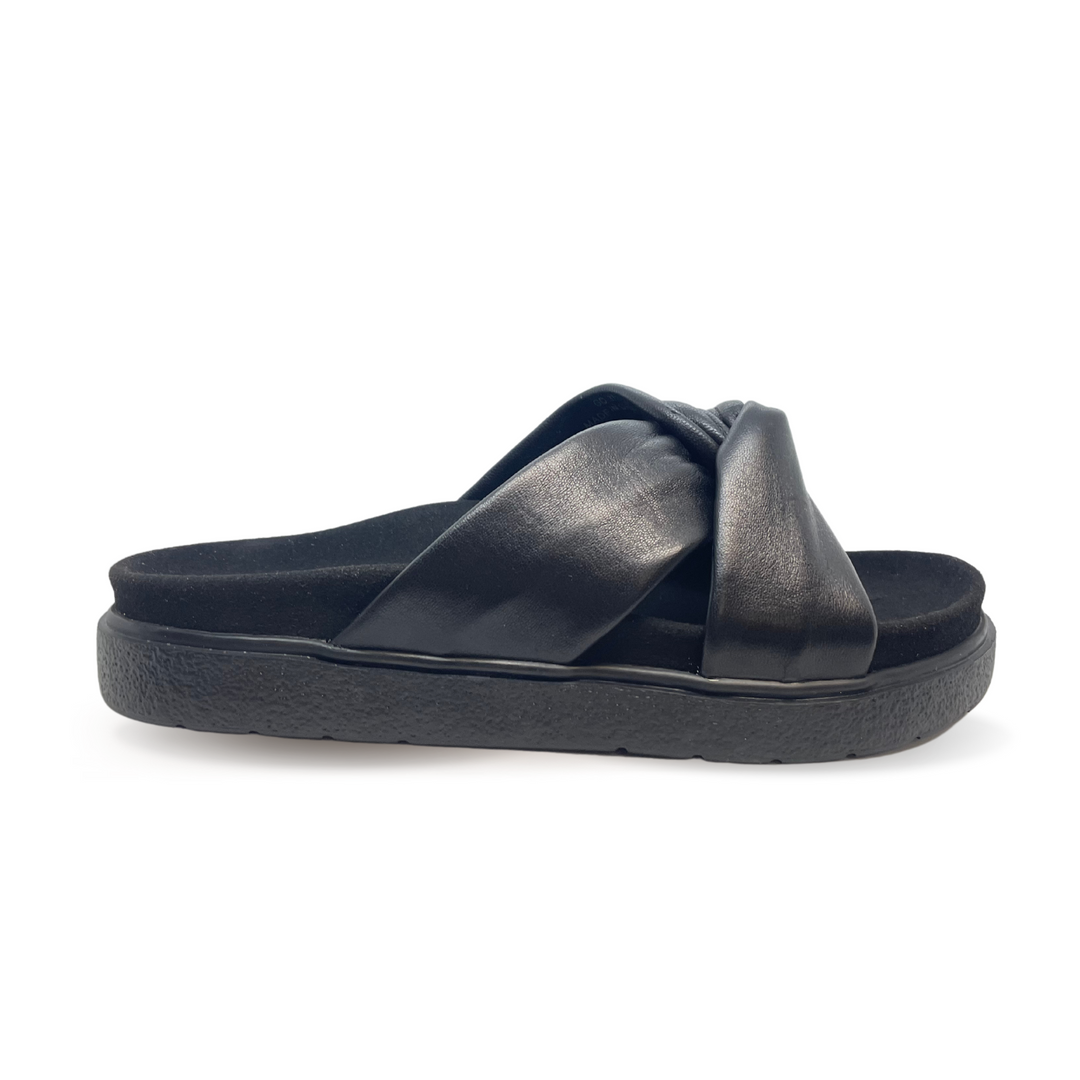 Leather slides online womens australia