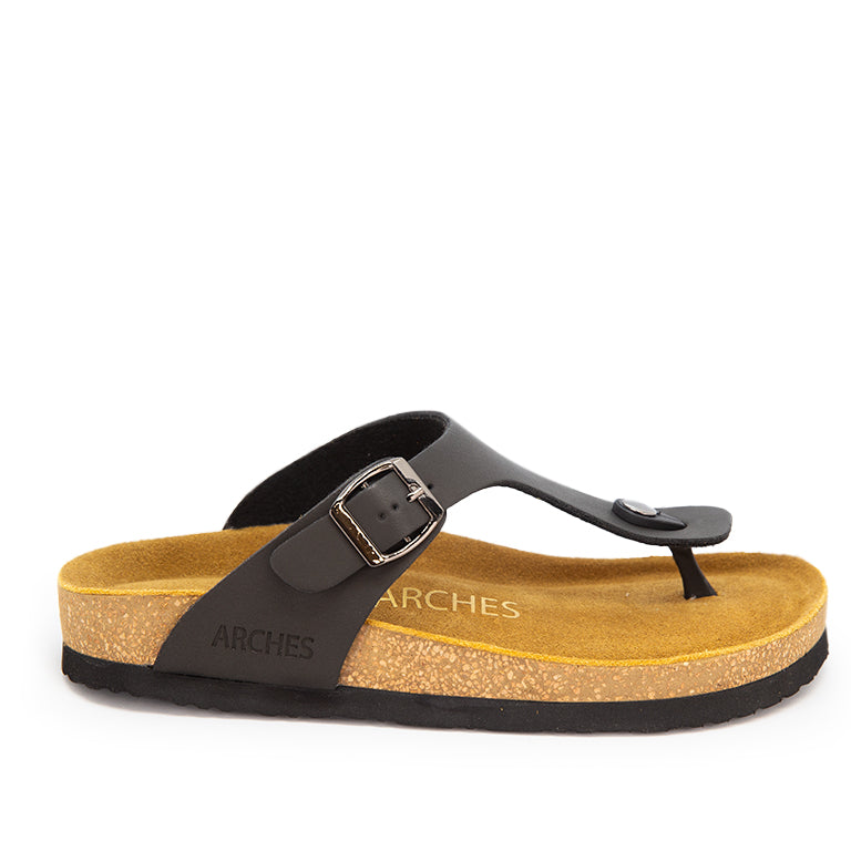 ARCHES FRESH SUMMER PU - BLACK - Footmaster