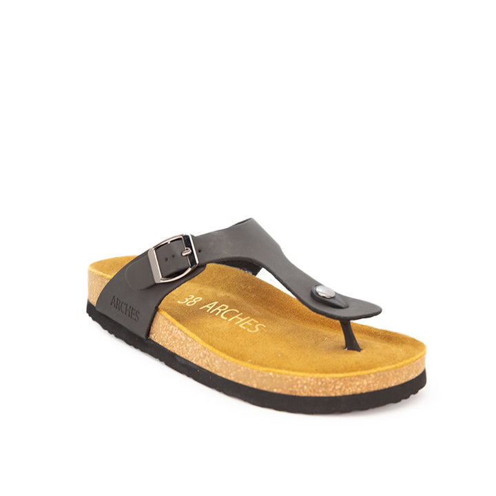 ARCHES FRESH SUMMER PU - BLACK - Footmaster