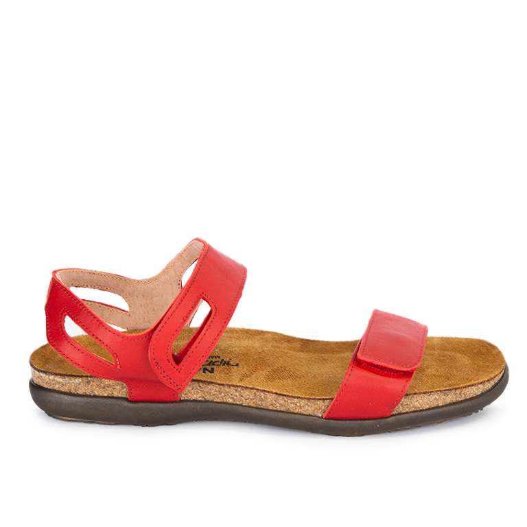 Naot hotsell red sandals